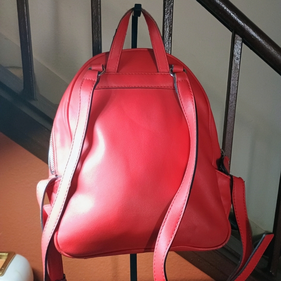 GUESS Small Red Women's Backpack - Picture 2 of 8
